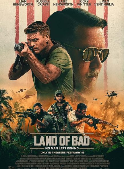 فیلم سرزمین بد Land of Bad 2024 با دوبله فارسی